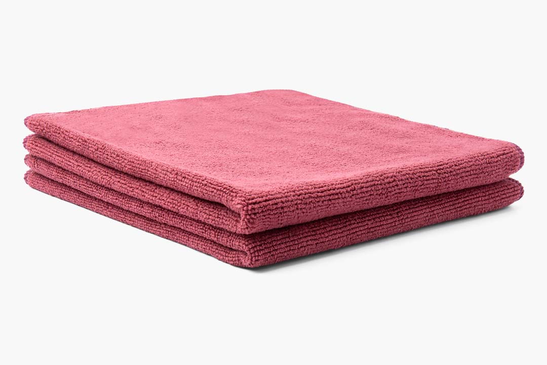 Premium Microfiber Kitchen Towels - 2 Pack | 100% Microfiber | Waffle Weave  | Quick Dry | Absorbent | All Purpose | Thin | 18x30 | Wild Towels